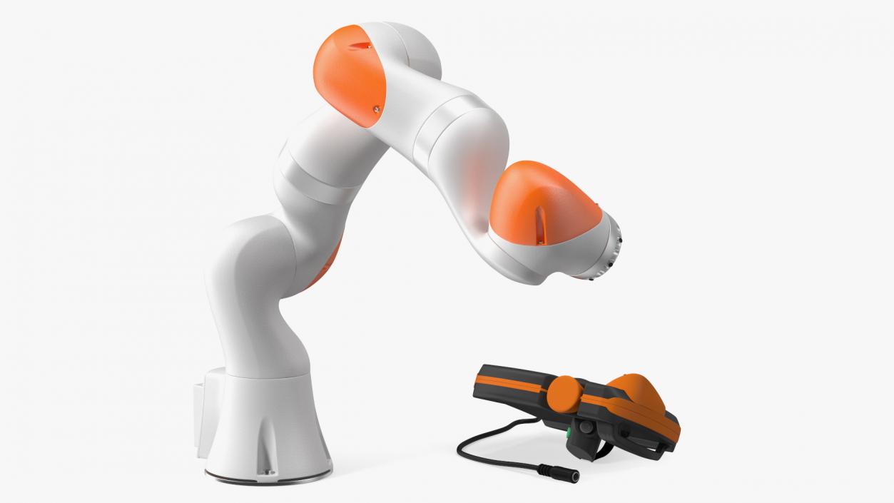 3D KUKA LBR IIWA Collaborative Robot model