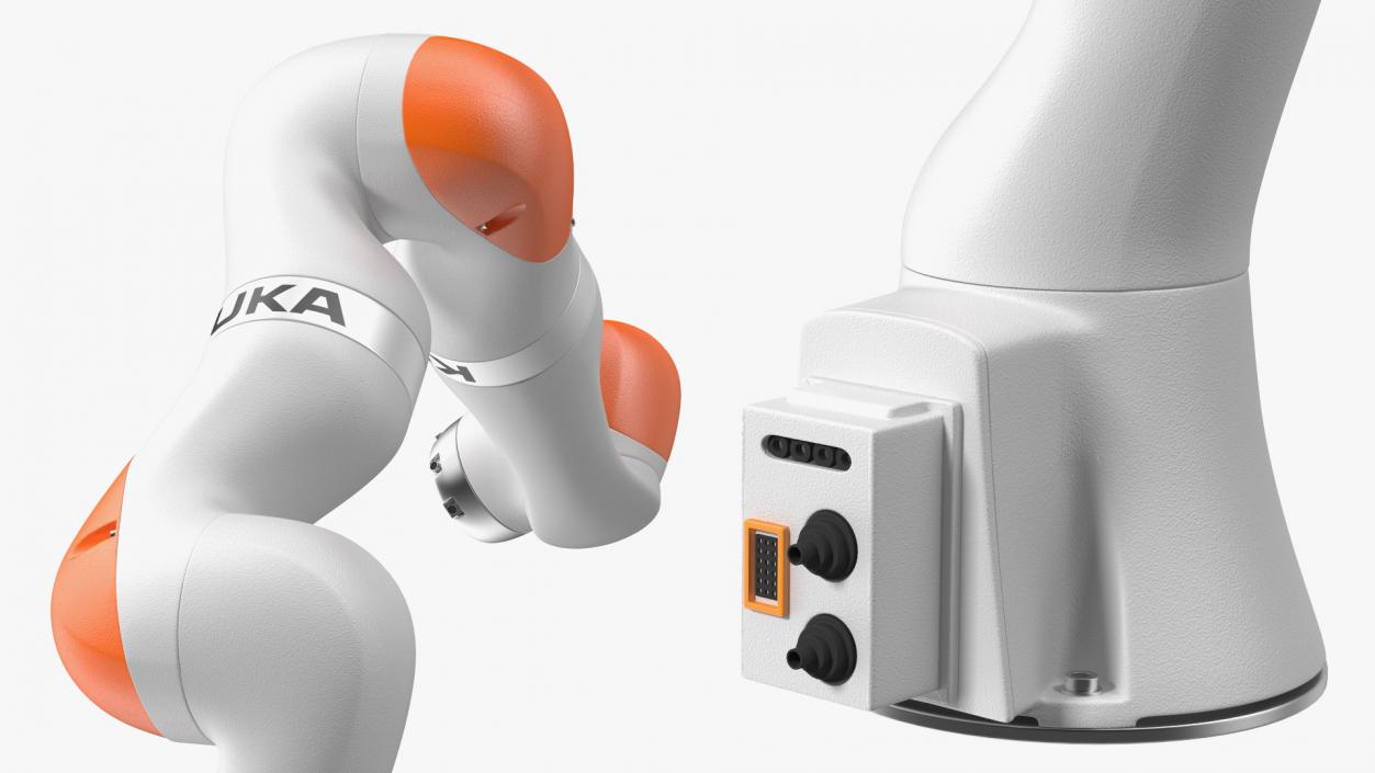 3D KUKA LBR IIWA Collaborative Robot model