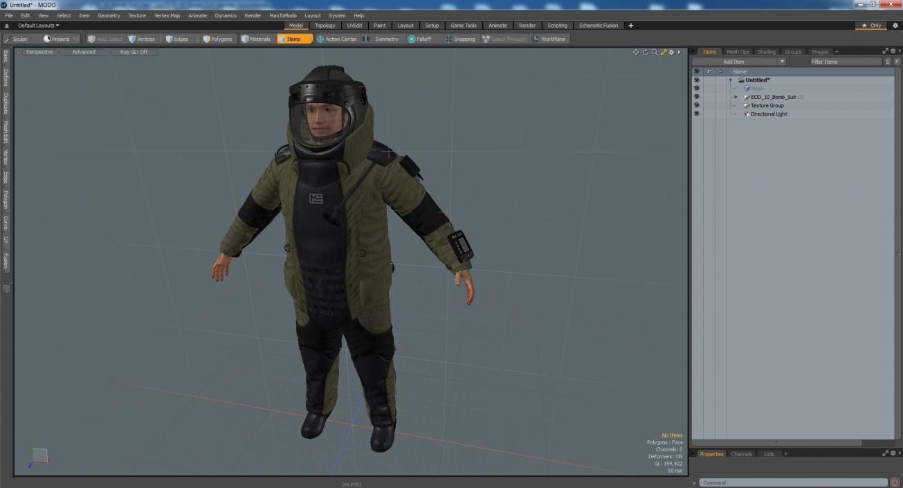 3D EOD 10 Bomb Suit