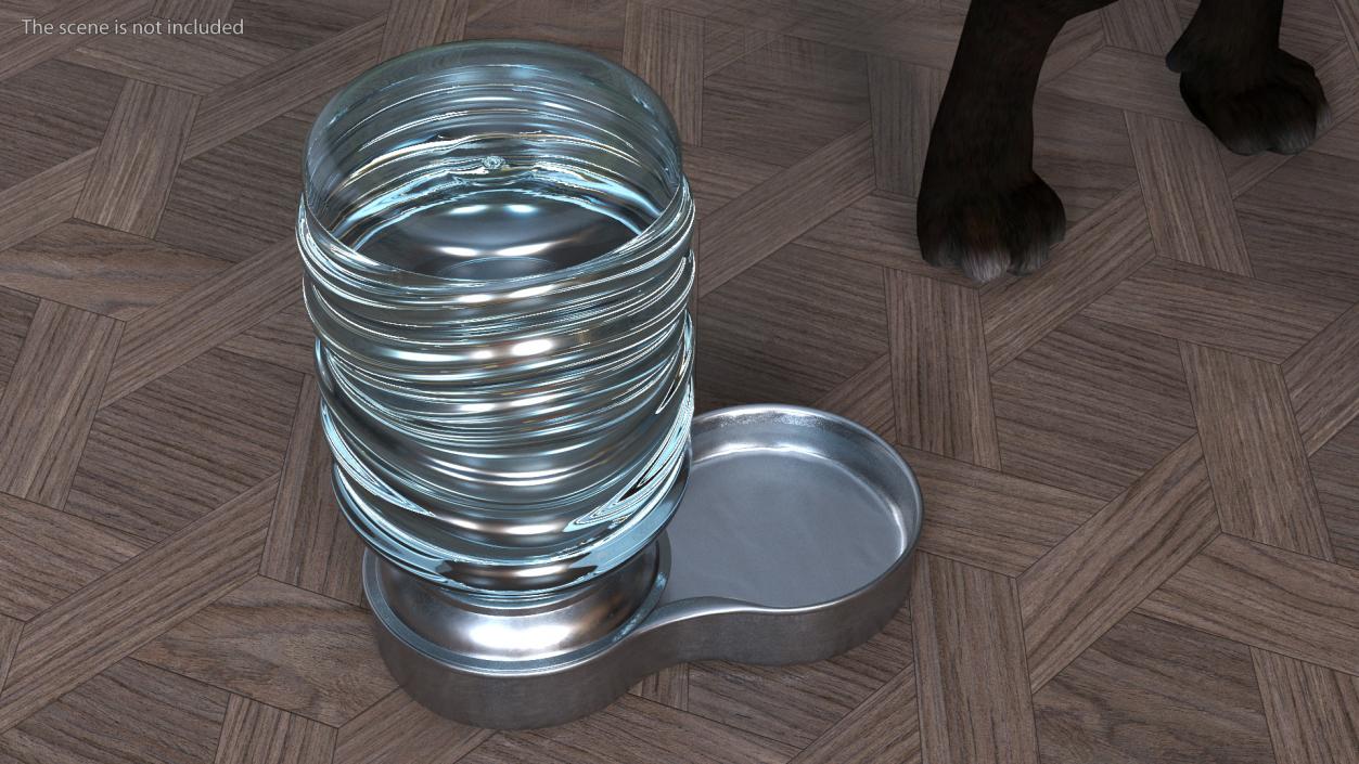 3D Pet Drinkers Collection model