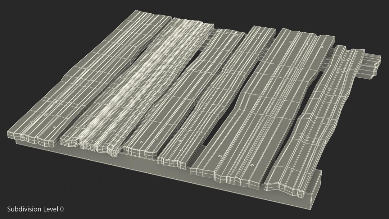 3D Wood Planks