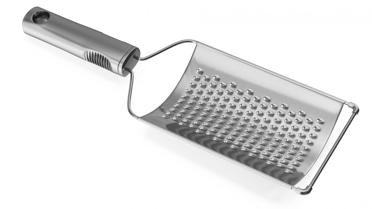 Metallic Cheese Grater 3D