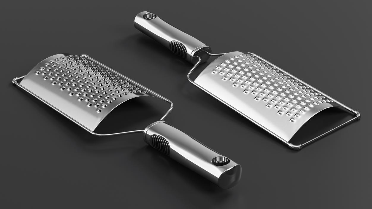 Metallic Cheese Grater 3D