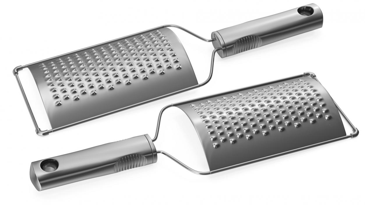 Metallic Cheese Grater 3D