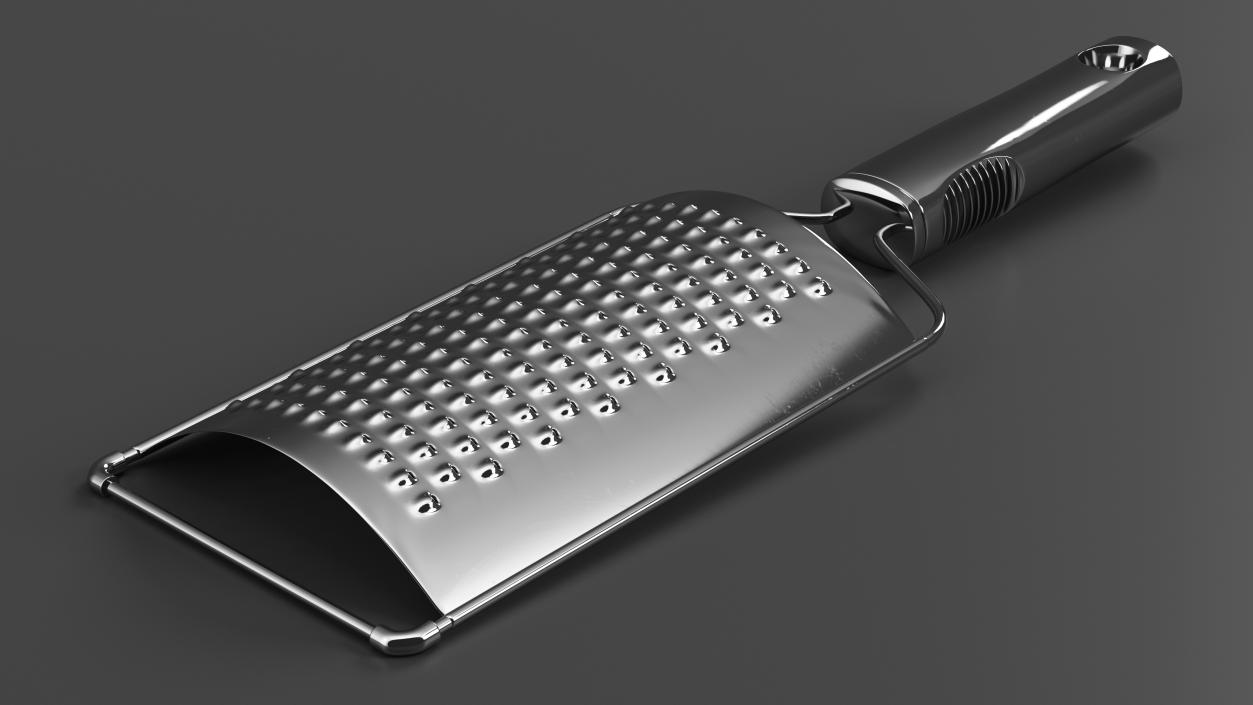 Metallic Cheese Grater 3D