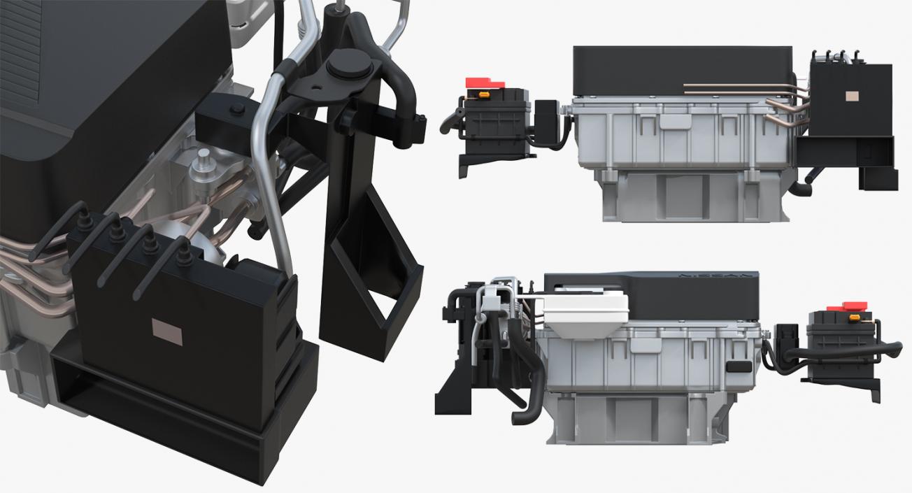 3D model Nissan Leaf Engine 3