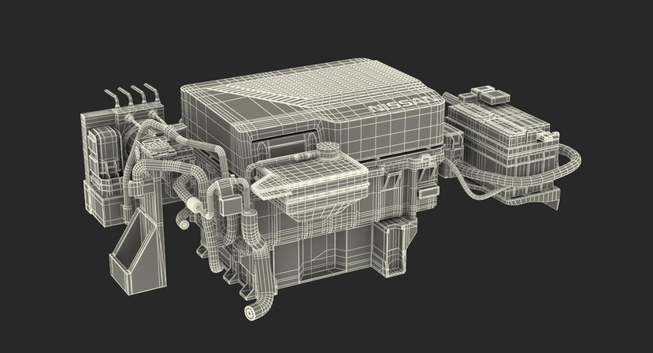 3D model Nissan Leaf Engine 3