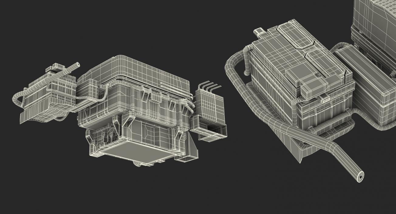 3D model Nissan Leaf Engine 3