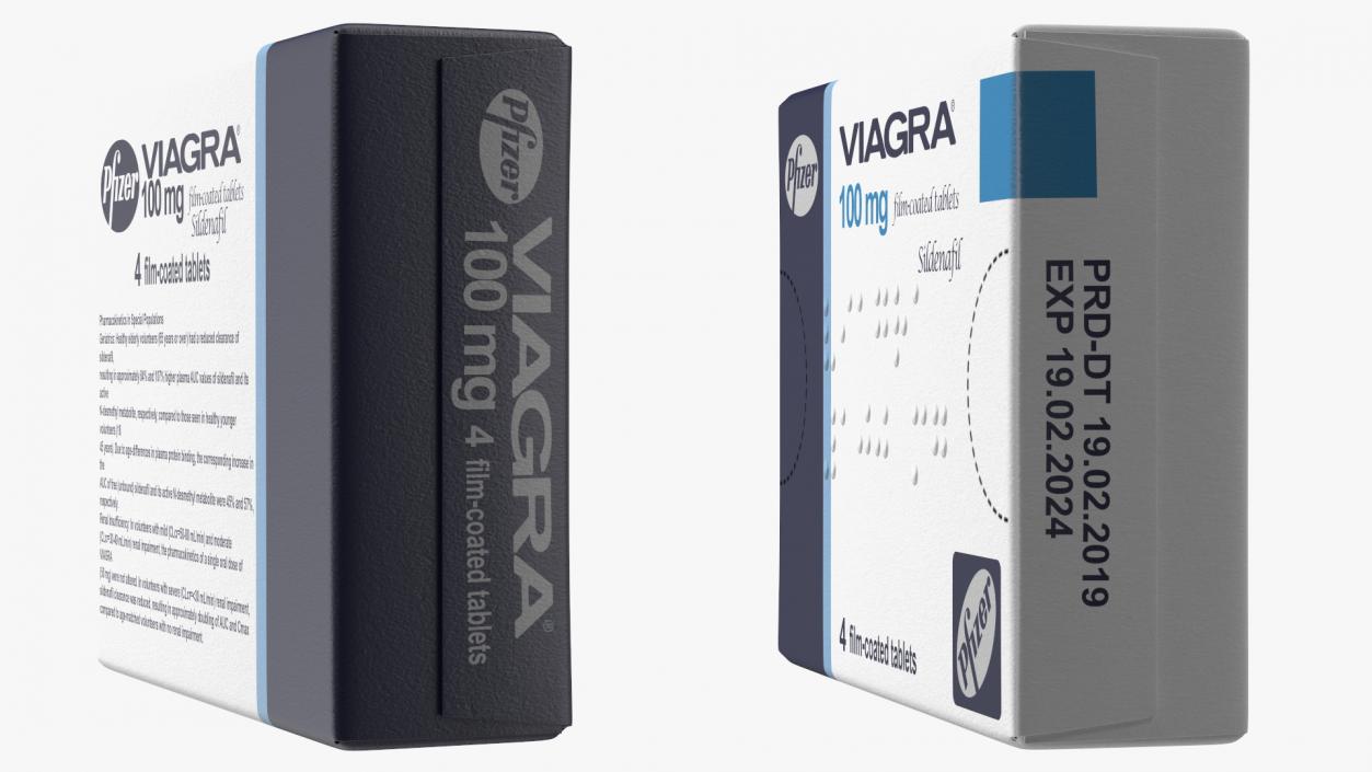 3D model Viagra Box