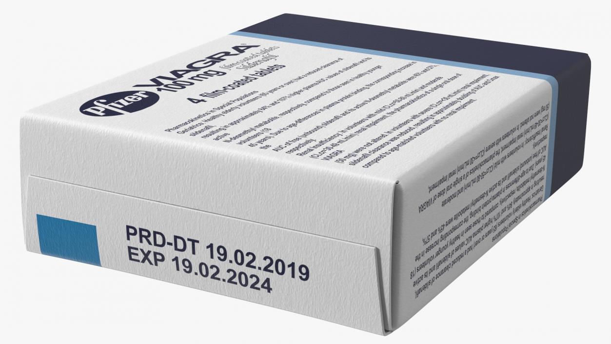 3D model Viagra Box