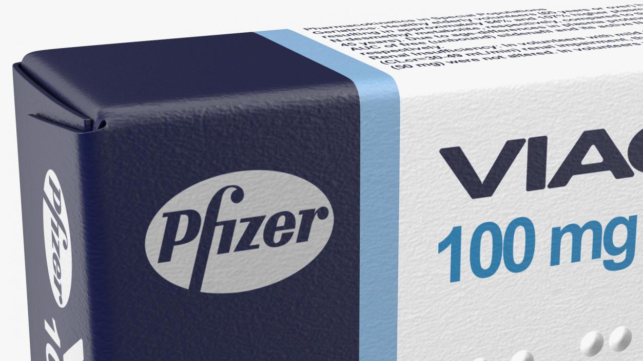 3D model Viagra Box