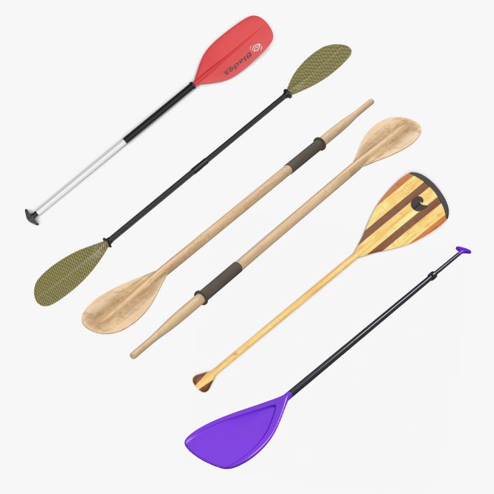 3D model Paddles Collection 3