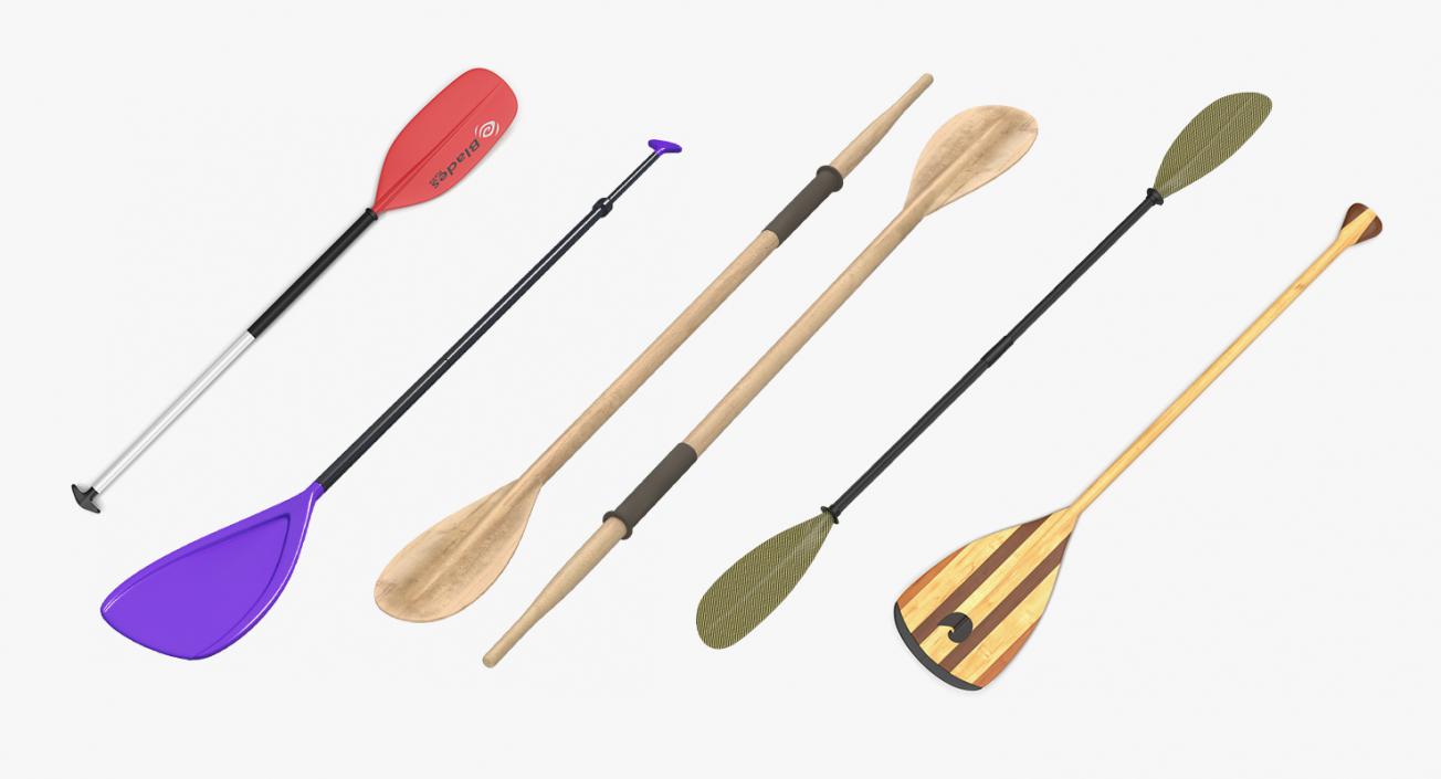 3D model Paddles Collection 3