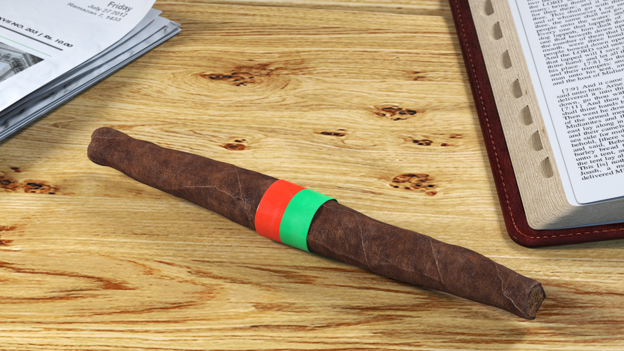 3D Italian Cigar model