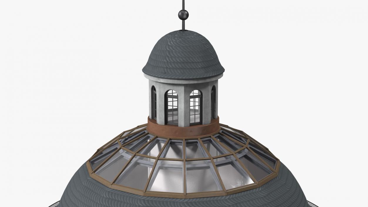 Old German Water Tower 3D