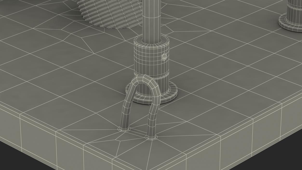 3D Airport Runway S4GA Indicator Lighting model