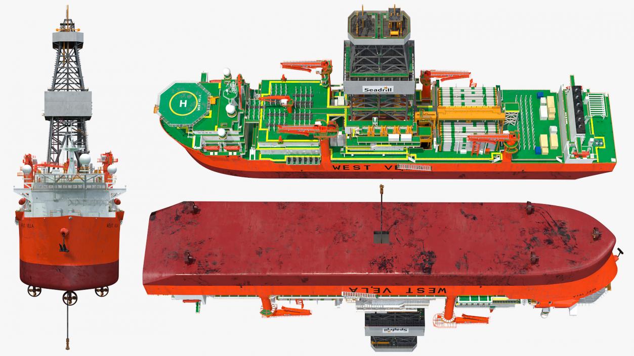 3D Industrial Site Collection 3 model