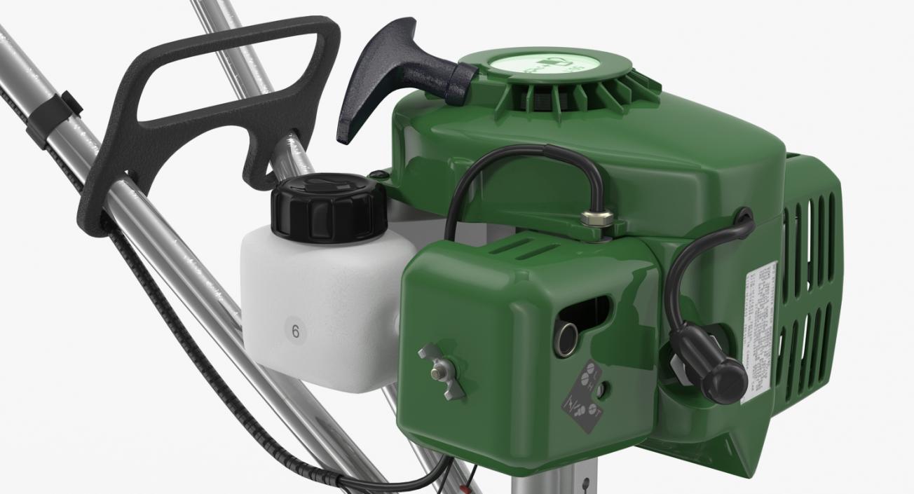 Garden Mini Petrol Tiller Cultivator Generic 3D model