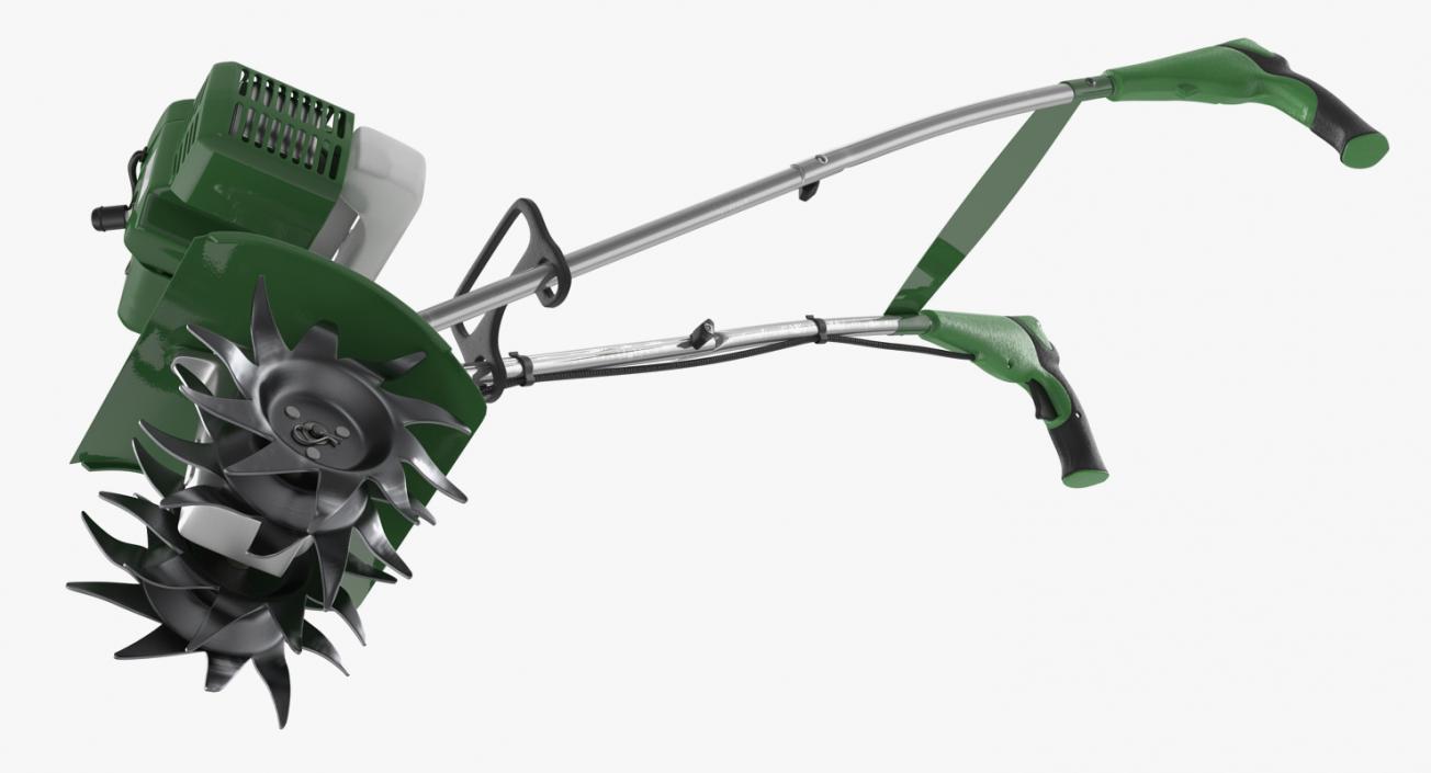 Garden Mini Petrol Tiller Cultivator Generic 3D model