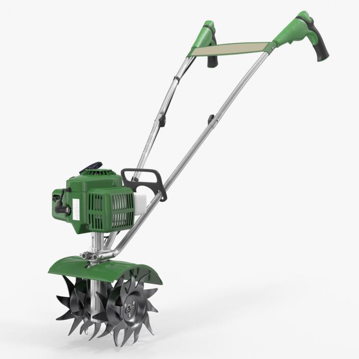 Garden Mini Petrol Tiller Cultivator Generic 3D model