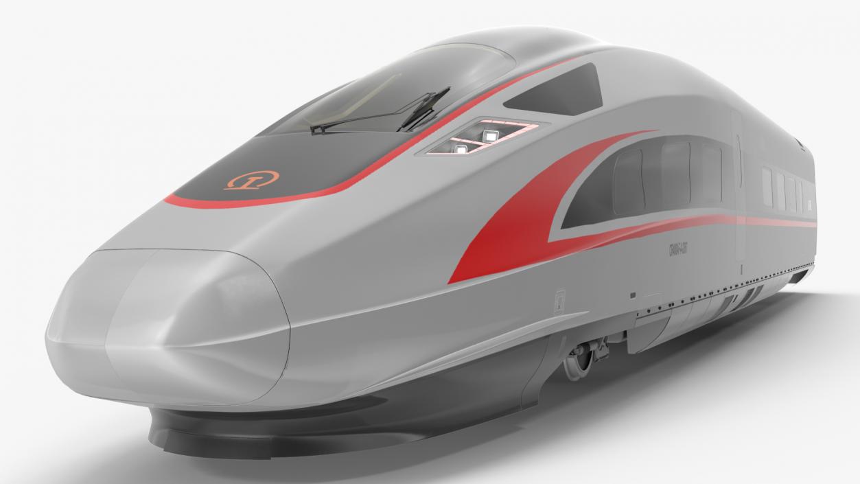 CR400 Fuxing Train Locomotive Tail 3D model