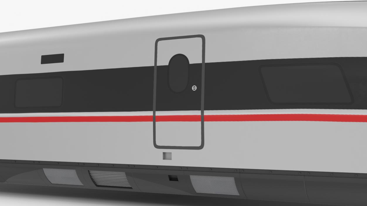 CR400 Fuxing Train Locomotive Tail 3D model