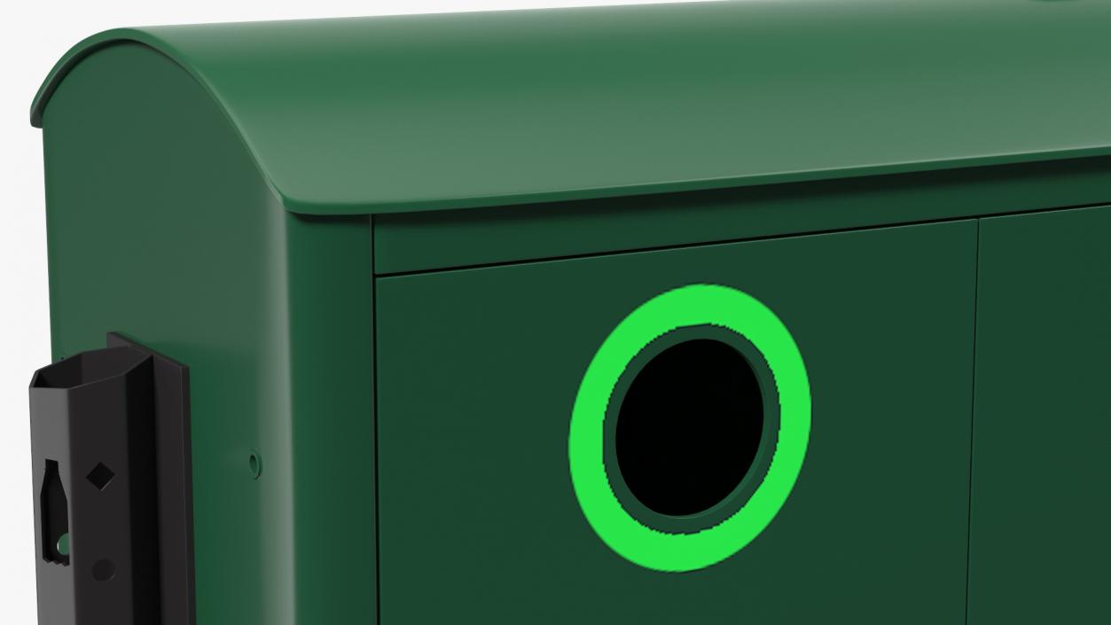 3D model Public Space Recycling Station