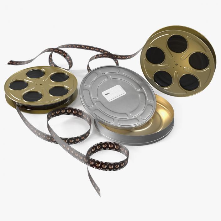 3D Film Reels and Box model