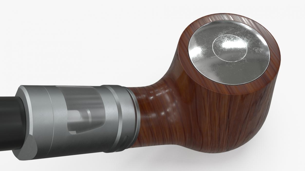 3D Electronic Classic Smoking Pipe 2 model