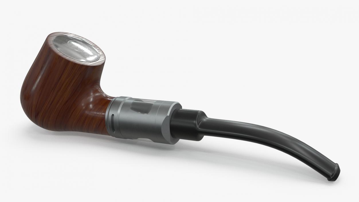 3D Electronic Classic Smoking Pipe 2 model