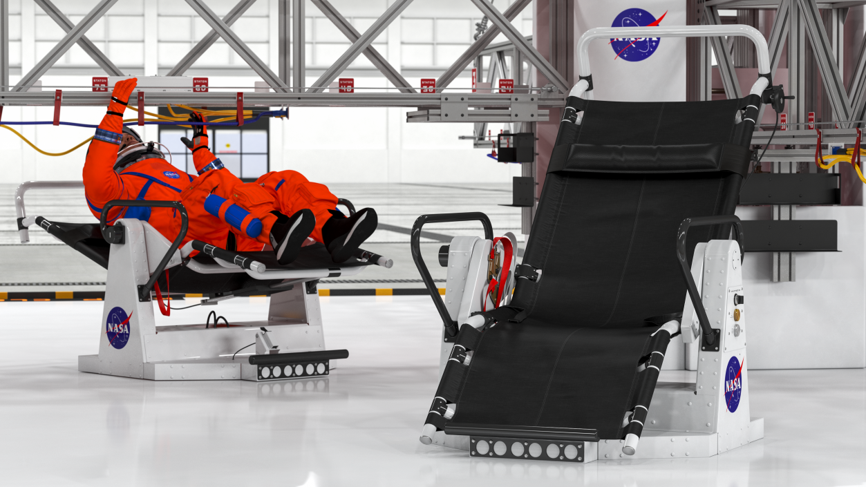 NASA Chair for Simulator 3D model