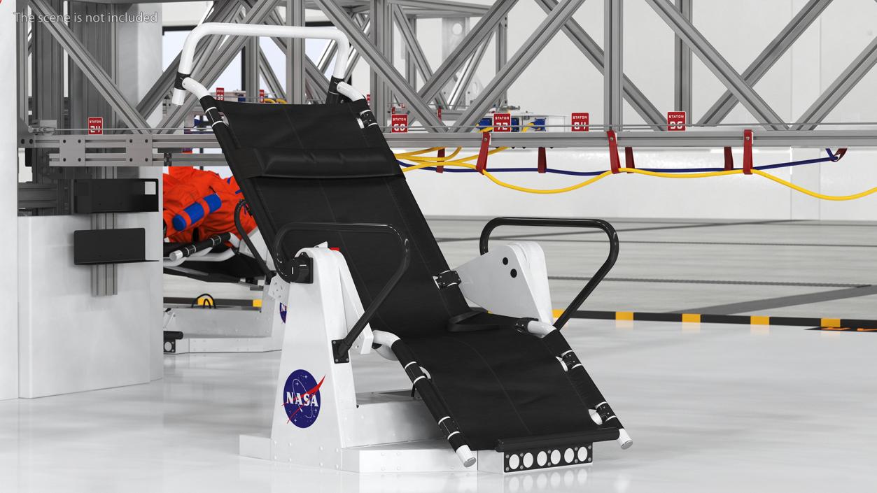 NASA Chair for Simulator 3D model