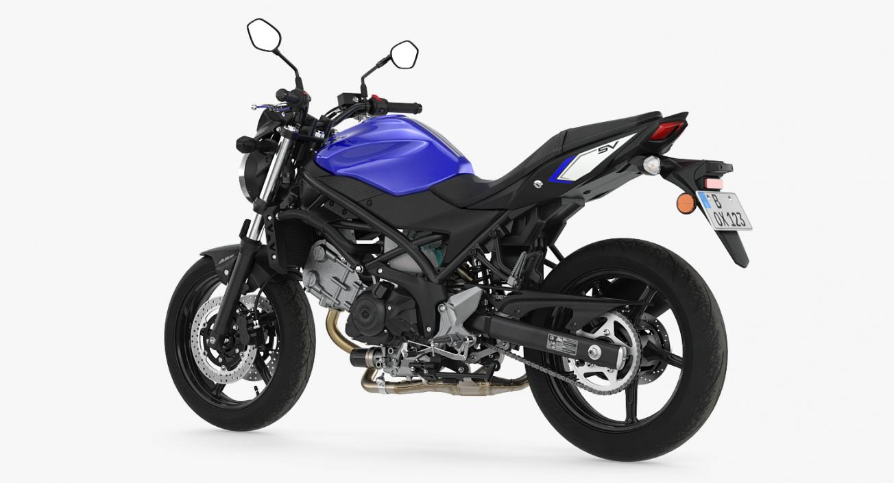 3D model Street Motorcycle Suzuki SV650