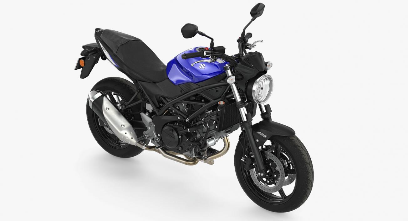 3D model Street Motorcycle Suzuki SV650