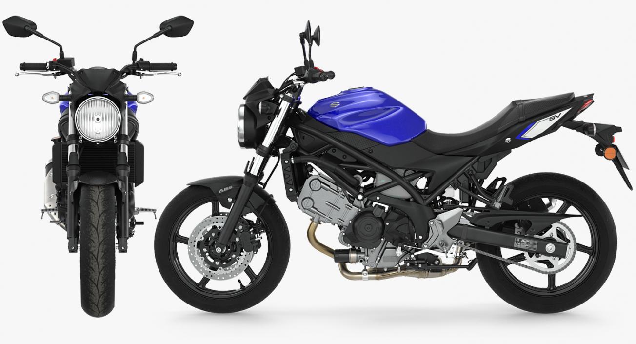 3D model Street Motorcycle Suzuki SV650