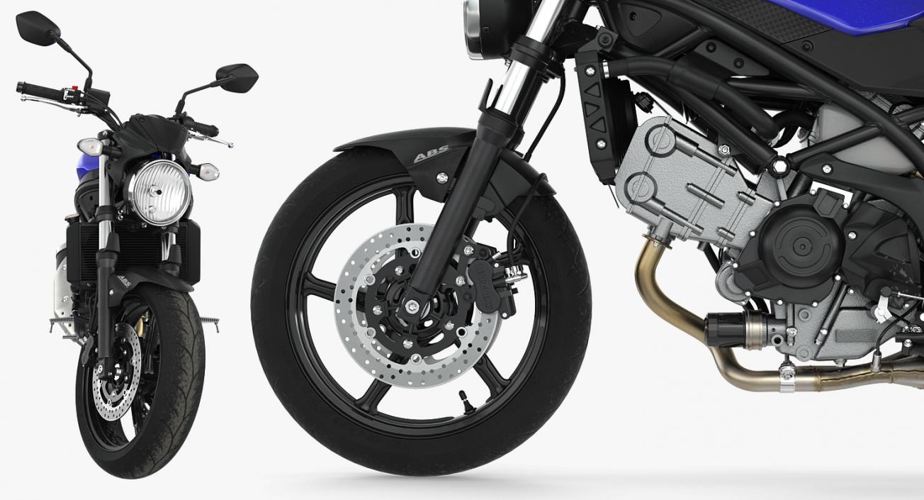 3D model Street Motorcycle Suzuki SV650