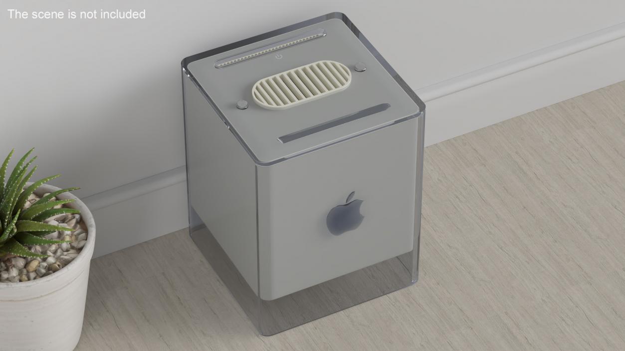 3D Apple Power Mac G4 Cube model