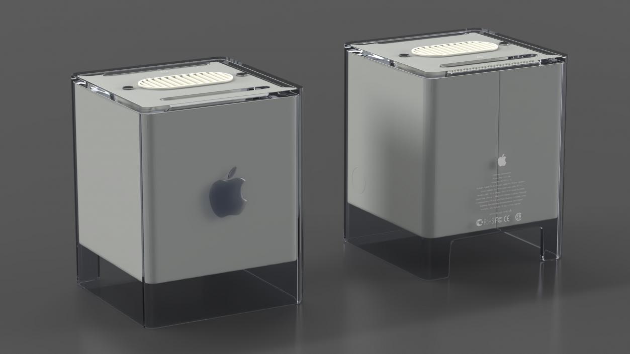 3D Apple Power Mac G4 Cube model