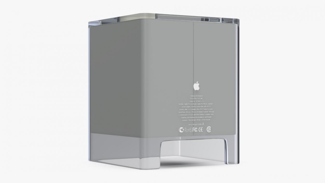 3D Apple Power Mac G4 Cube model