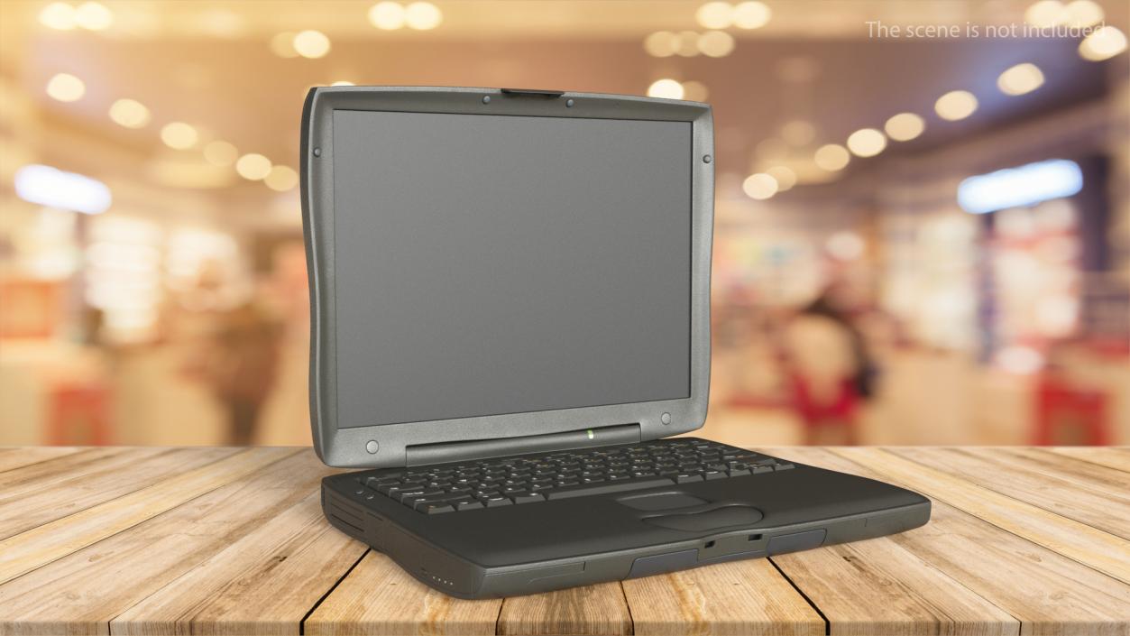 3D Old Laptop Generic model