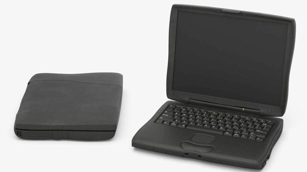 3D Old Laptop Generic model