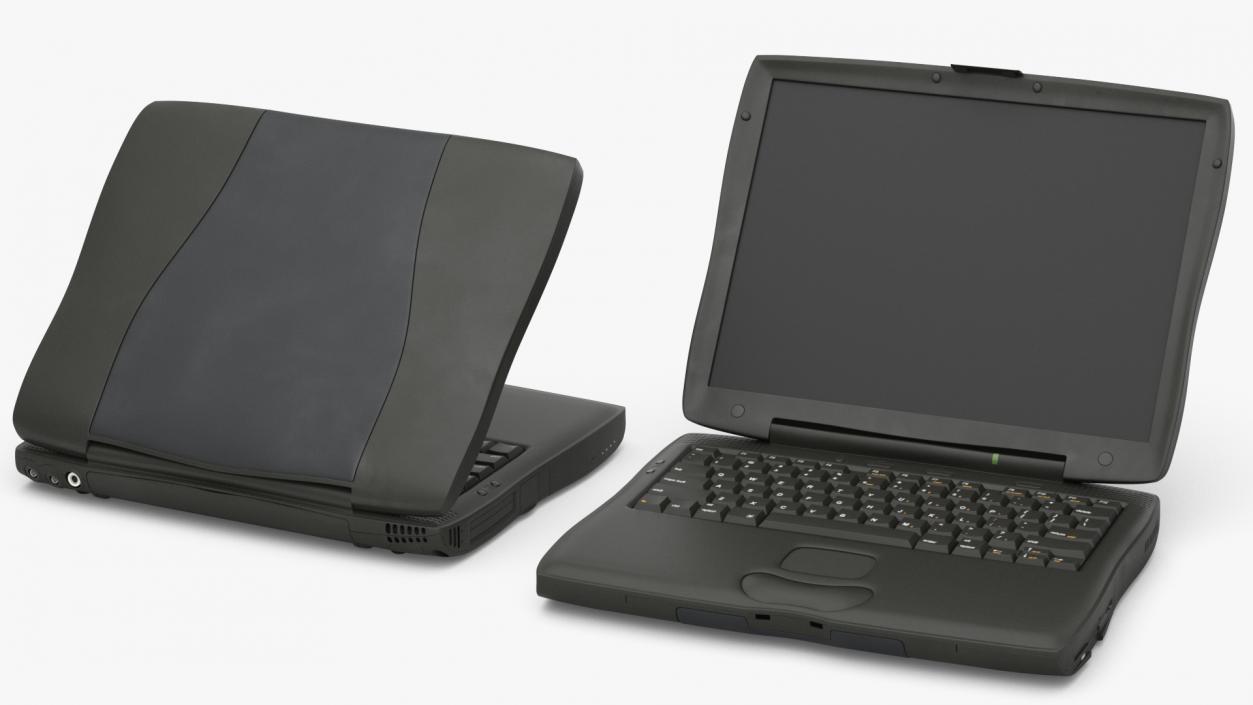 3D Old Laptop Generic model