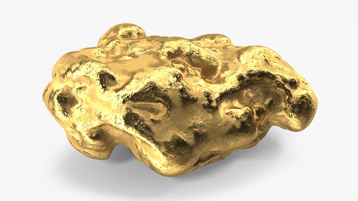 Gold Mineral 3D