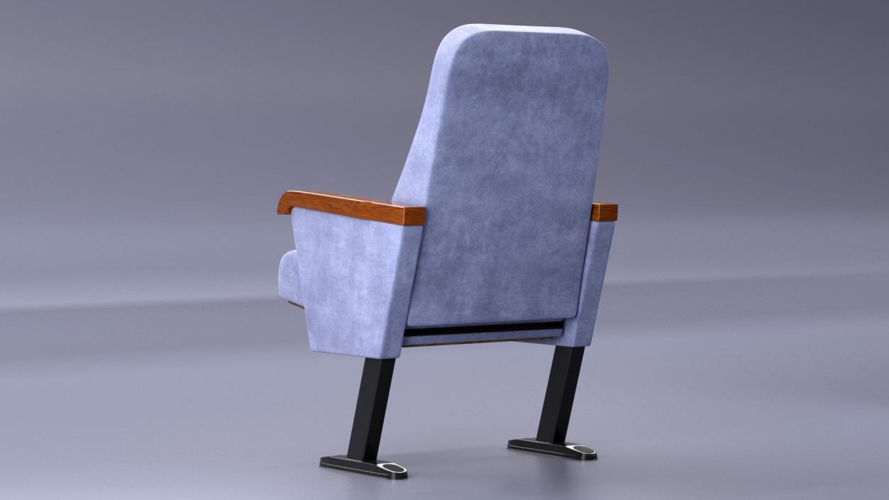 3D Cinema Chair Lilac model