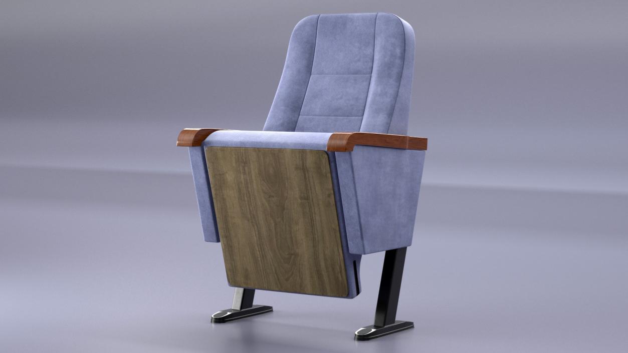 3D Cinema Chair Lilac model