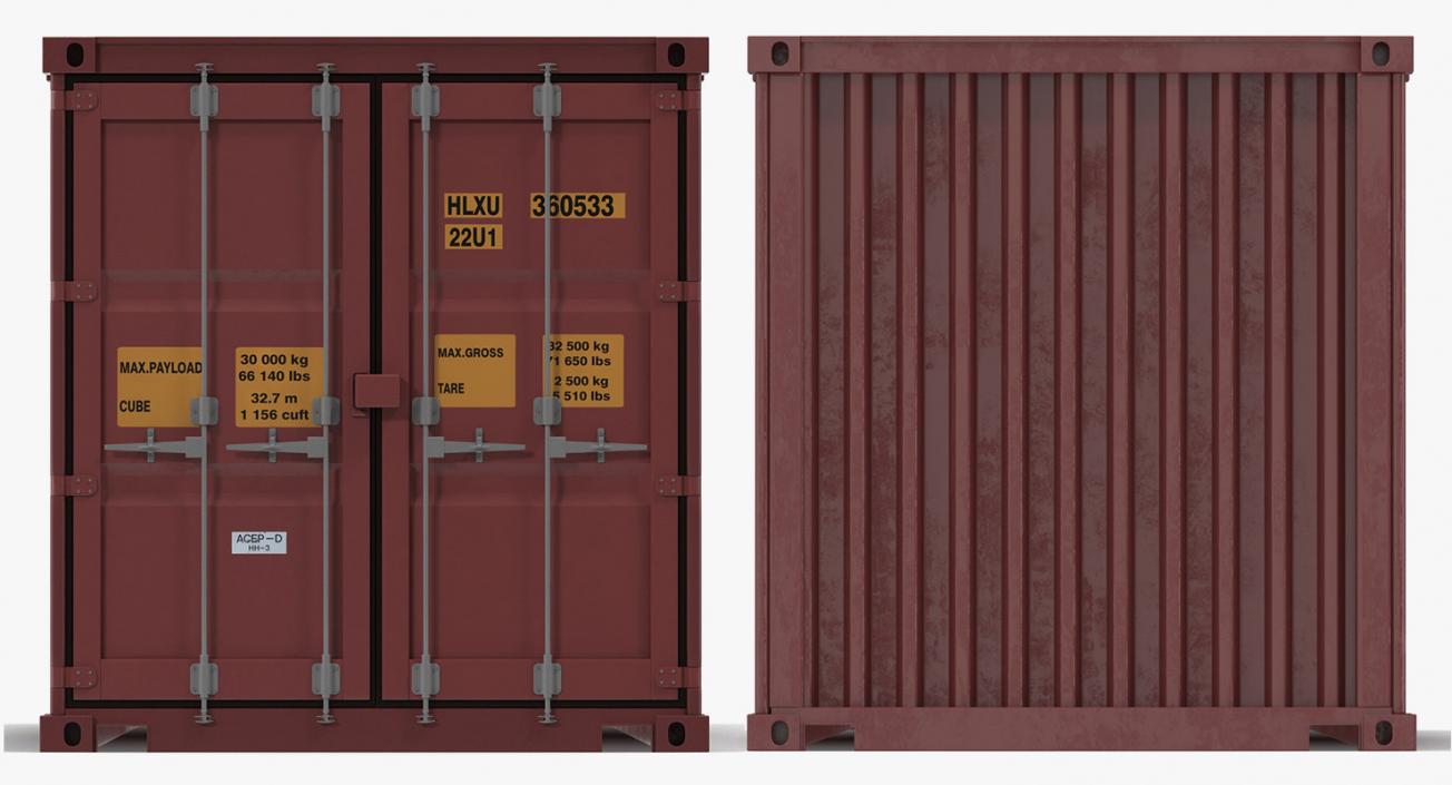 Equipment for Containers Collection 2 3D