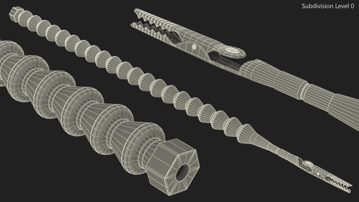 3D Flexible Arm Clips Soldering Tool model