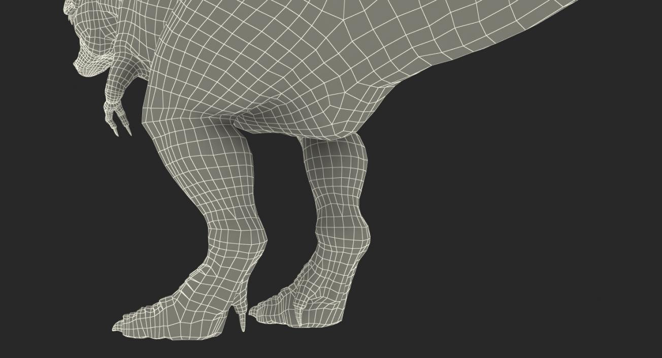 Tyrannosaurus Rex Rigged 3D model