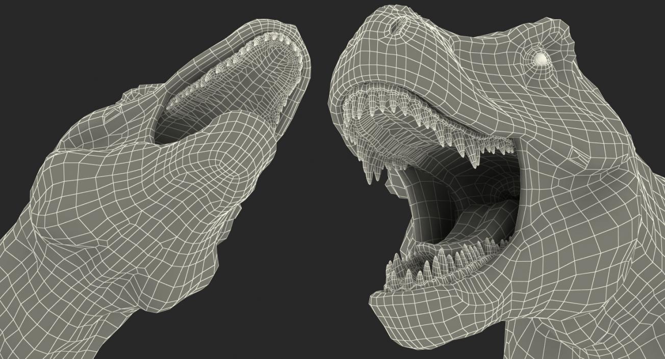 Tyrannosaurus Rex Rigged 3D model