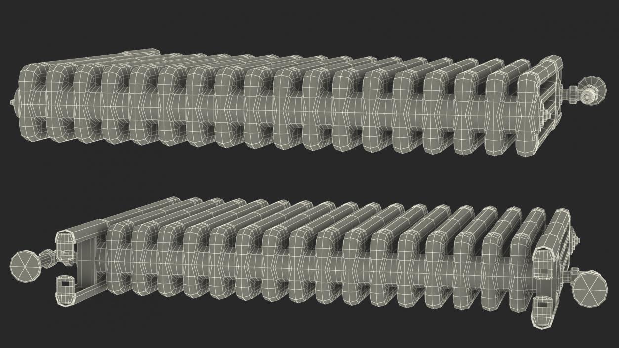 Central Heating Radiator 3D model